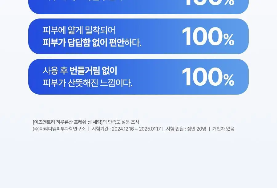 [NCT 재민PICK] 이즈앤트리 히알루론산 프레쉬 선 세럼 50ml 기획 (+10ml*2ea) 상세페이지 25